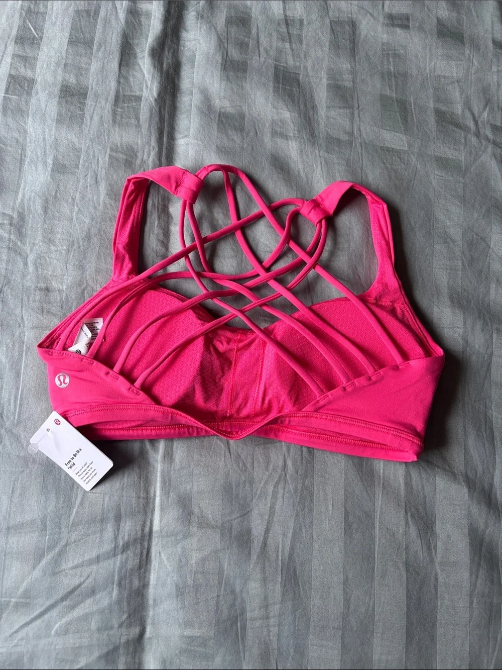 lululemon athletica lip gloss free to be wild Sports Bra